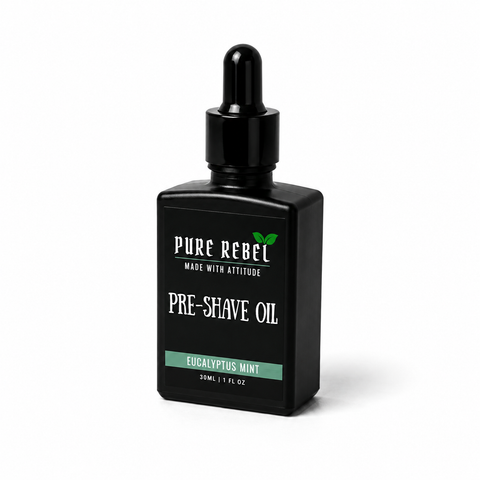 Pure Rebel Pre-Shave Oil - Eucalpytus Mint