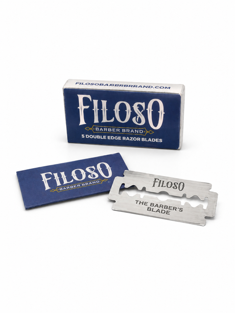 Filoso Barber Brand Double Edge Razor Blades - 5ct