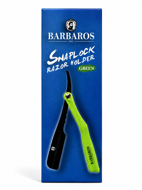 Barbaros Snaplock Razor Holder - Green