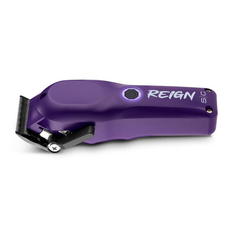 Stylecraft Reign Professional Hair Clipper with EON Digital Brushless Motor - Purple