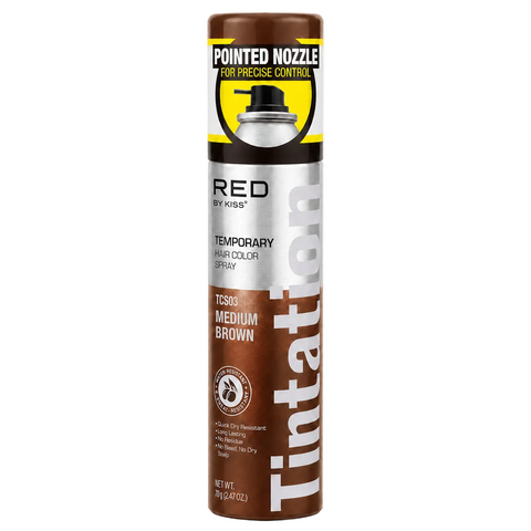 KISS Tintation Temporary Color Spray 2.82oz - Medium Brown