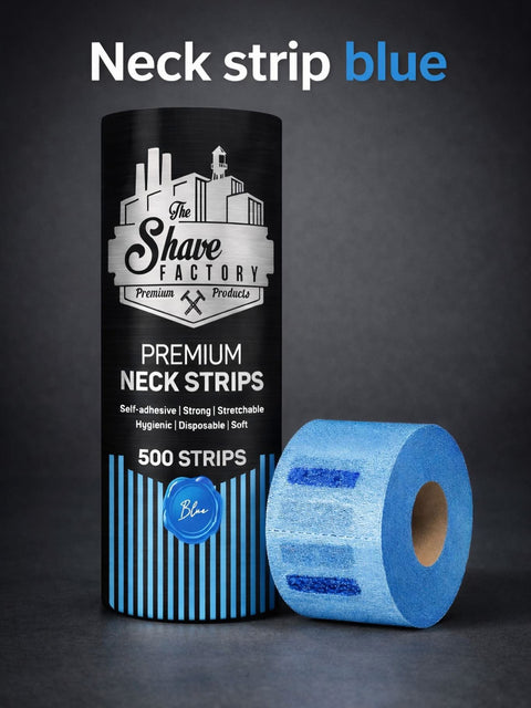 The Shave Factory Neck Strips Blue