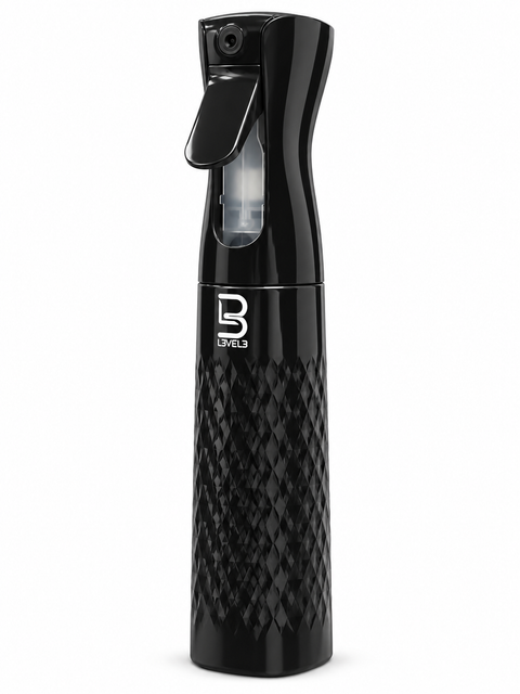 L3VEL3™ Beveled Spray Bottle - Black