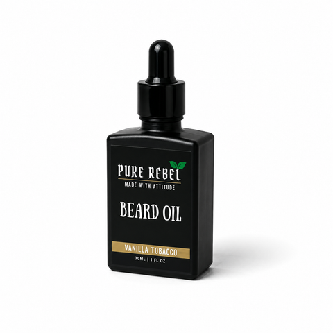 Pure Rebel Beard Oil - Vanilla Tobacco