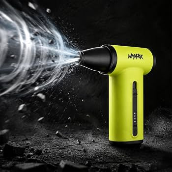 WMARK NG-TB001 Mini Jet Turbo Air Duster - Green