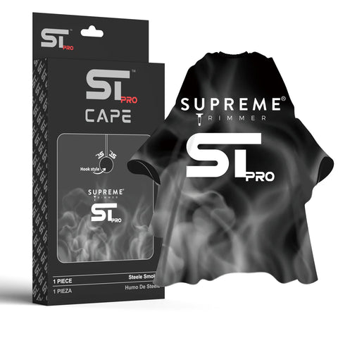 Supreme Trimmer Premium Barber Cape - Steel Smoke
