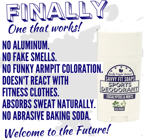 Savvy Fit Soaps The Sports Deodorant