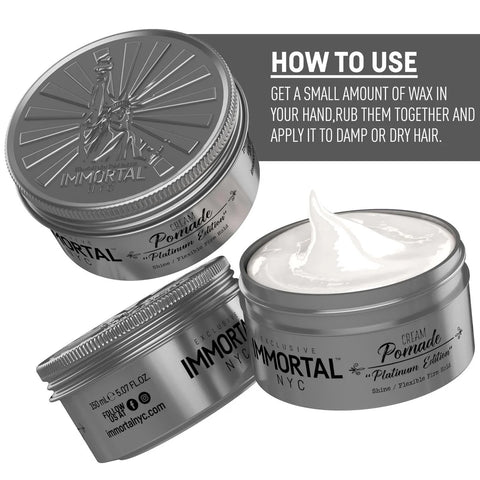 Immortal NYC 'Platinum Edition' Cream Pomade