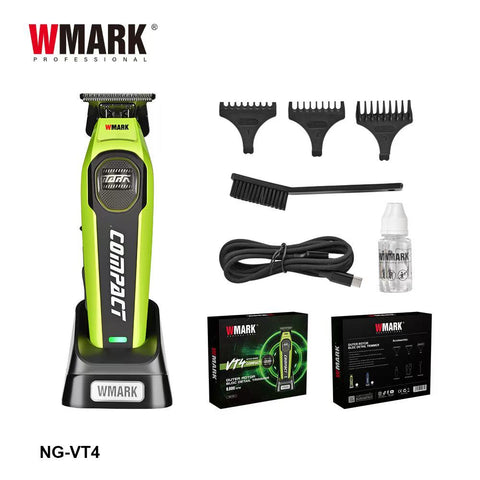 WMARK NG-VT4 Compact BLDC Motor Trimmer - Green