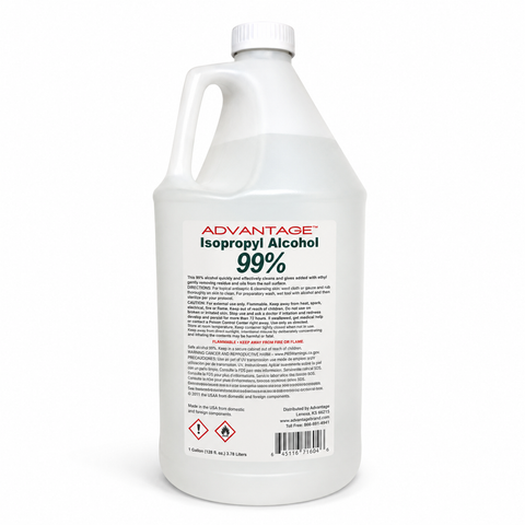 Advantage 99% Isopropyl Alcohol - 1 Gallon