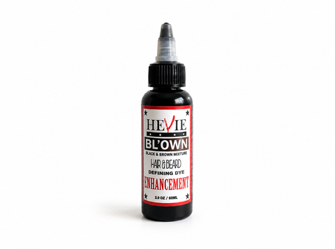Hevie Enhancement - Semi-Permanent Bl’own (Black & Brown Mix) Beard & Hair Dye