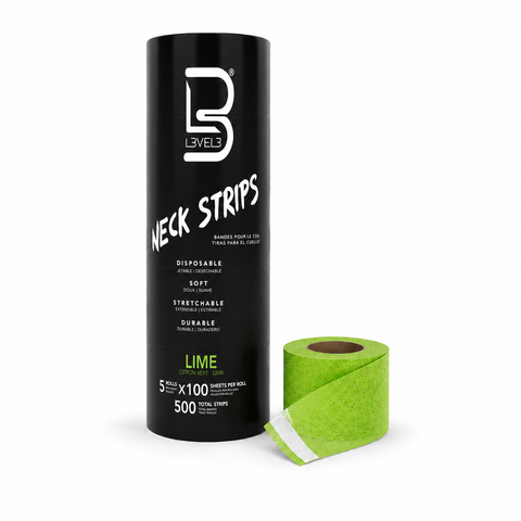 L3VEL3™ Neck Strip Paper - Lime