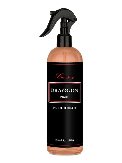 Lustray Draggon Noir Eau De Toilette After Shave Spray 16oz