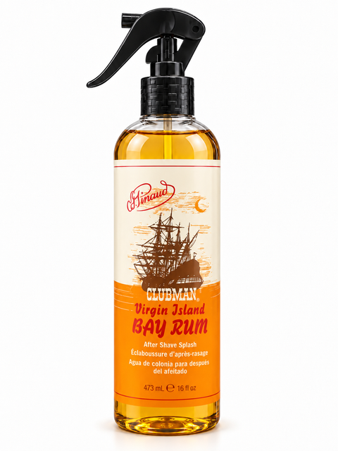 Clubman Pinaud Virgin Island Bay Rum Aftershave Spray 16 oz
