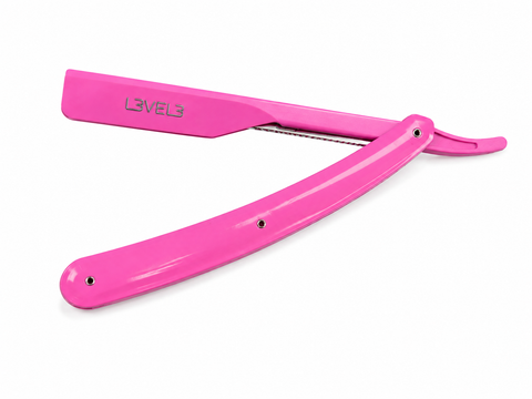 L3VEL3™ Straight Razor Holder - Pink
