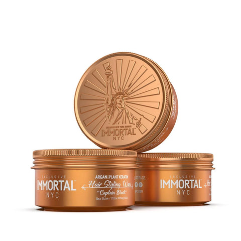 Immortal NYC ''Captain Black'' Hair Styling Wax