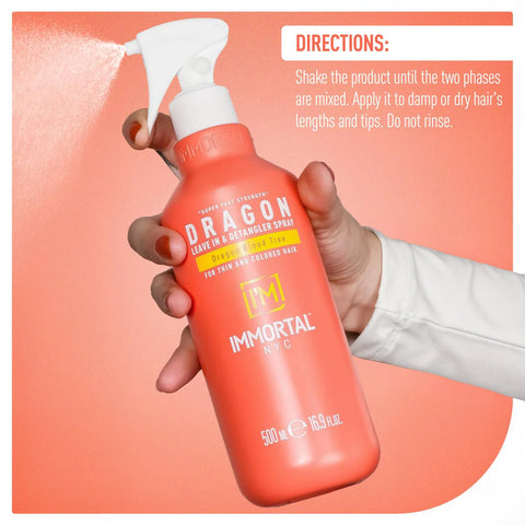 Immortal NYC Dragon Blood Tree Leave-In & Detangler Spray