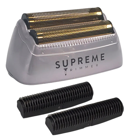 Supreme Trimmer CRUNCH™ Foil & Cutter Replacement Kit - Gray