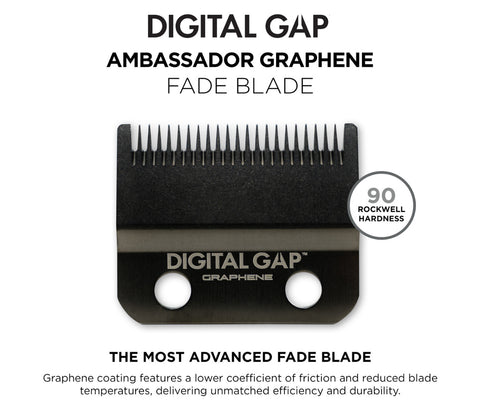 Cocco Pro Digital Gap™ Ambassador Graphene Fade Clipper Blade