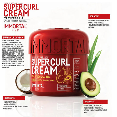 Immortal NYC Super Curl Cream
