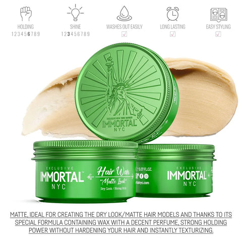 Immortal NYC "Matte Look" Hair Wax