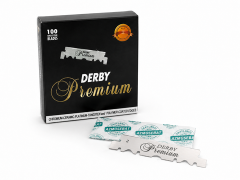 Derby Premium Single Edge Razor Blades - 100 Blades