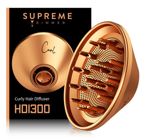 Supreme Trimmer Curly Hair Diffuser Nozzle - Copper