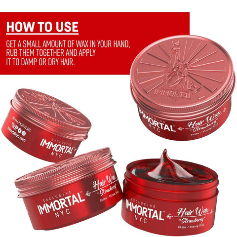 Immortal NYC ‘Strawberry’ Hair Wax