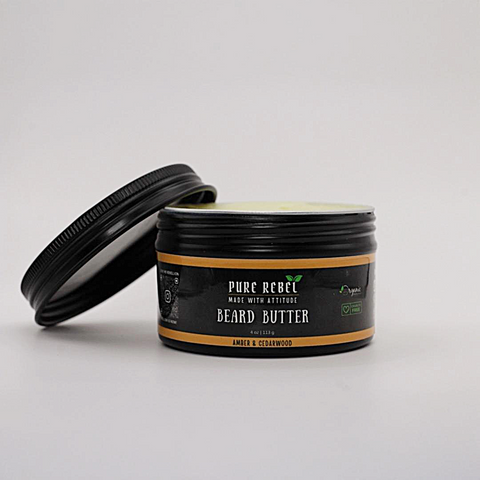 Pure Rebel Beard Butter - Amber & Cedarwood