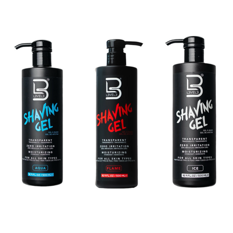 L3VEL3™ Transparent Shaving Gel 500ml