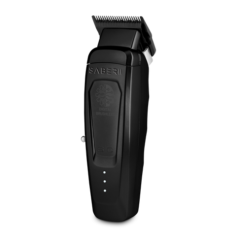 Stylecraft Saber 2 Professional Cordless Modular Hair Clipper with High-Torque Digital Brushless Motor - Black