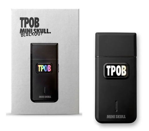 TPOB Mini Skull Single Foil Shaver - Blackout Edition