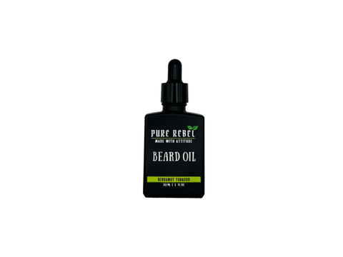 Pure Rebel Beard Oil - Bergamot Tobacco