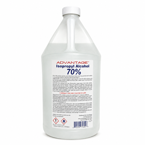 Advantage 70% Isopropyl Alcohol - 1 Gallon