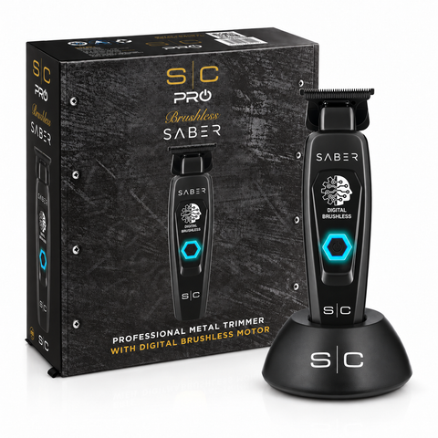 Stylecraft Saber 2 Professional Cordless Hair Trimmer - Black