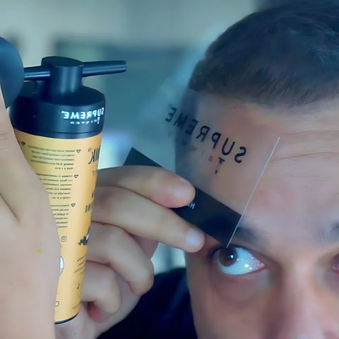 HairThik by Supreme Trimmer Hairline Optimizer Cards