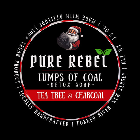 Pure Rebel Coal Soap Puck 3.5oz