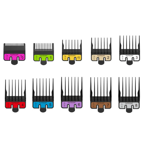 Supreme Trimmer 10 Universal Special Fit Premium Guards for Torq Clipper