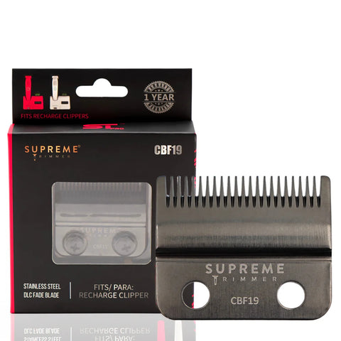 Supreme Trimmer Replacement Fade Blade For Recharge Clipper