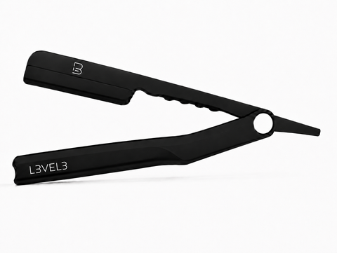 L3VEL3™ Milly Clutch Razor Holder - Midnight Black