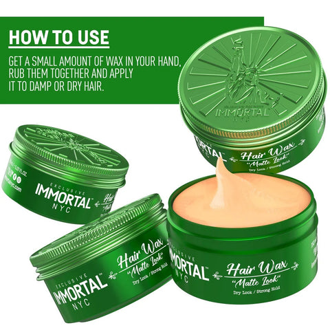 Immortal NYC "Matte Look" Hair Wax