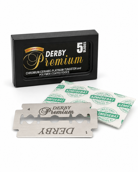 Derby Premium Double Edge Stainless Razor Blades – 5ct