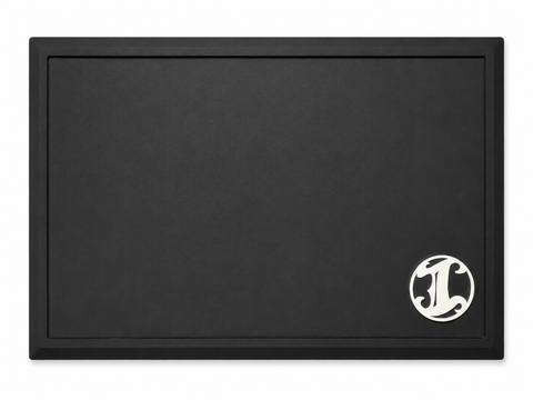 Irving Barber Company Station Mat - Black / White Logo