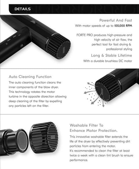JRL Professional Forte Pro Dryer