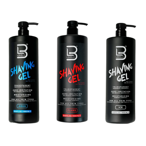 L3VEL3™ Transparent Shaving Gel 1000ml