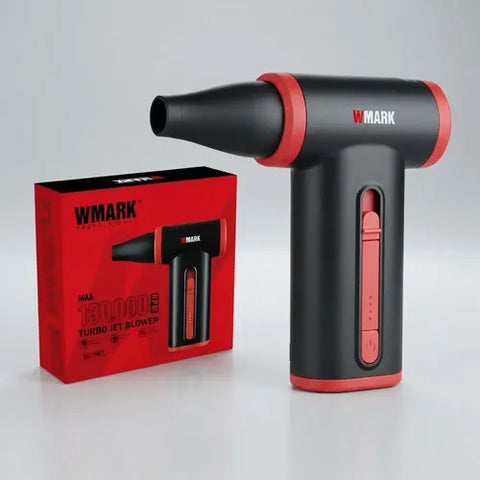 WMARK NG-TB001 Mini Jet Turbo Air Duster - Black