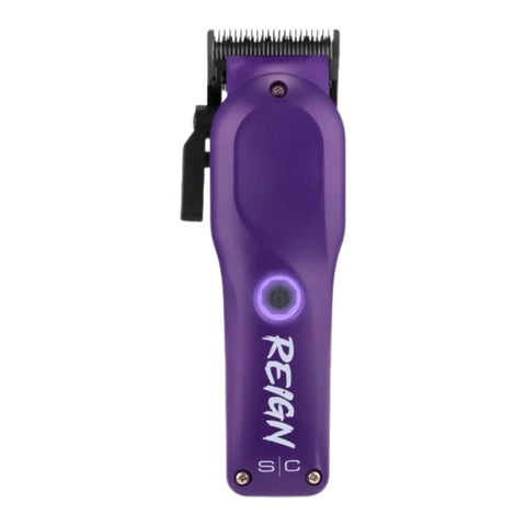 Stylecraft Reign Professional Hair Clipper with EON Digital Brushless Motor - Purple