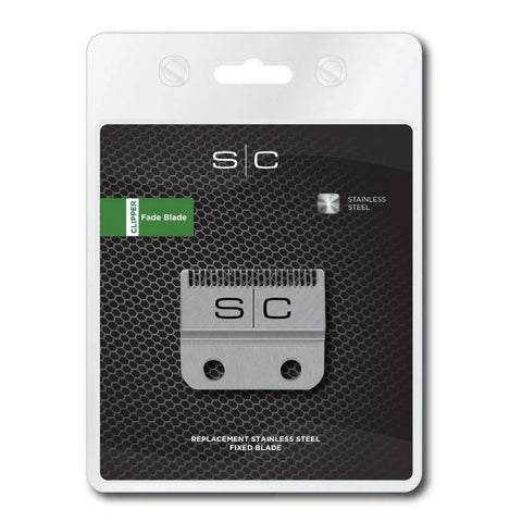 StyleCraft Stainless Steel Fixed Fade Clipper Blade