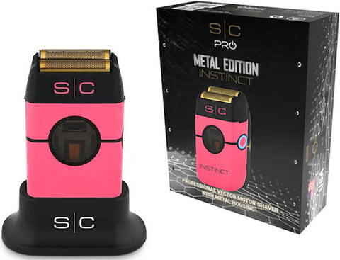 Stylecraft Instinct Double Foil Metal Shaver - Pink