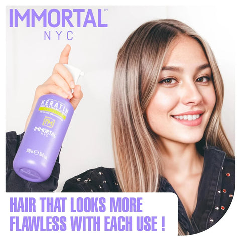 Immortal NYC Plant Keratin Leave-In & Detangler Spray